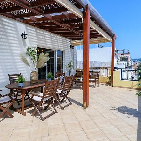 Central Penthouse In Quiet Neighborhood Near Sandy Beach 干尼亞 外观 照片